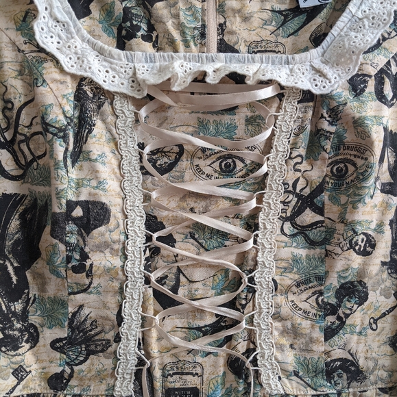 Spin Doctor Dress Steampunk Tea Time - Picture 2 of 5